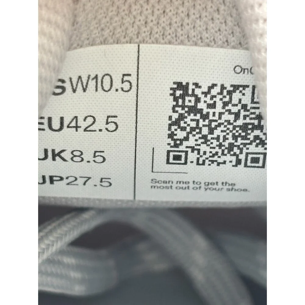 ON CLOUDFLYER 5 GLACIER/WOLF Women's NEW Running Shoes Gray US Size 10.5